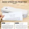 Cheap Blue Tooth Pocket Photo Document Printer Portable Phone Digital Wireless A4 Thermal Printer