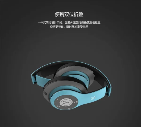 Ama zon good seller products 8S wireless headphone with mic BT EQ mode Bluetooth headsets headphone earphone